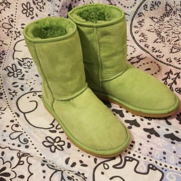 UGG Shoes - UGG Australia Clasic Short Boots 5825 Mint Green